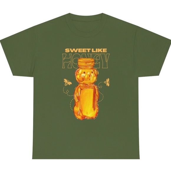 Graphic T-Shirt Sweet like honey honeybear - Picture 1 of 6